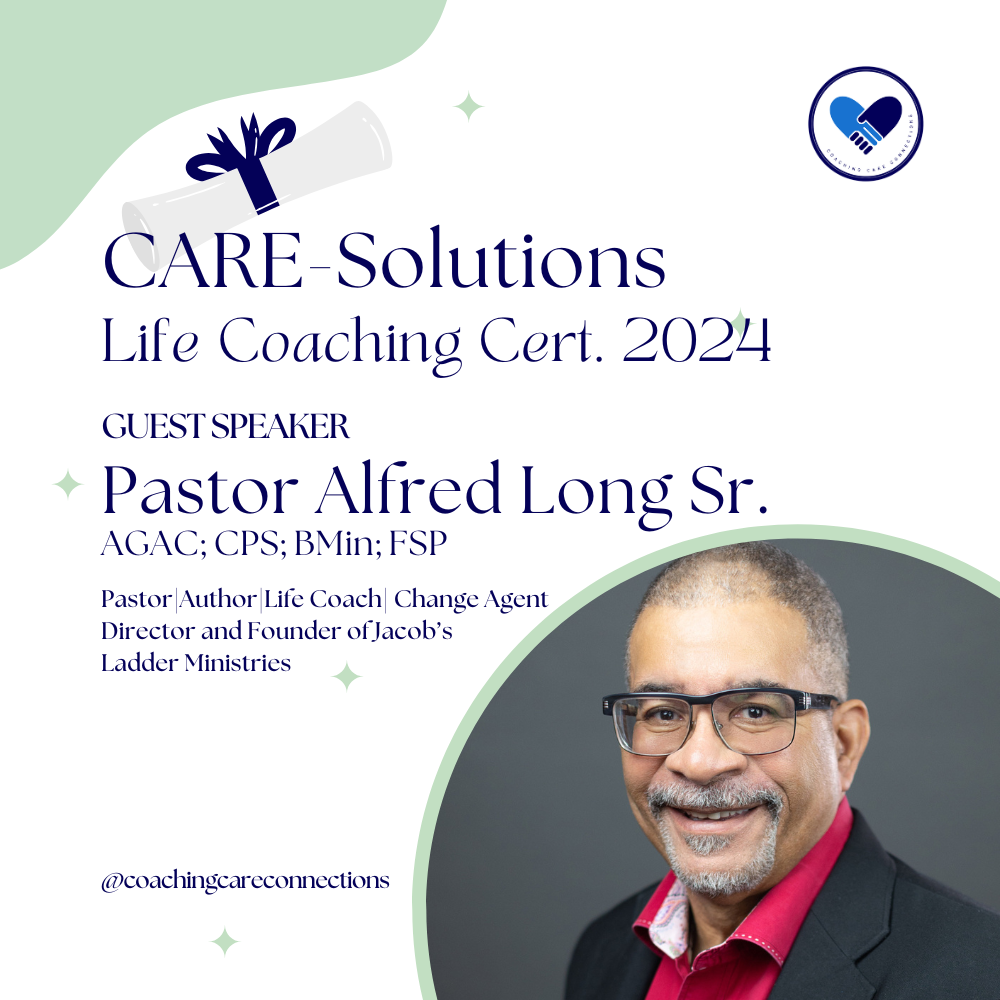 Pastor Alfred Long Sr., CARE-Solutions graduation guest speaker
