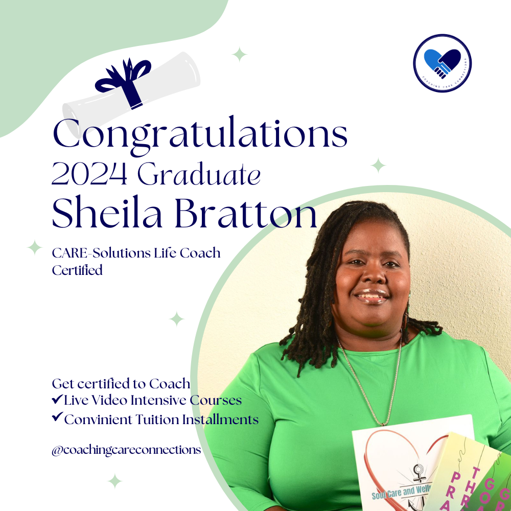 Sheila Bratton, CARE-Solutions Life Coach Certified graduate